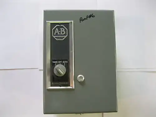Magnetic Starter Size 1 Allen Bradley Ab 509-Bo 110 V Coil Hoa Switch Nema 1 Enc