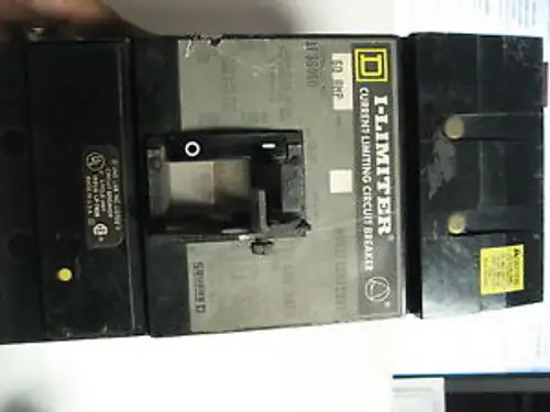 Square D 60 Amp 3 Pole I-Limiter Circuit Breaker Type If6 If36060 Qq-47