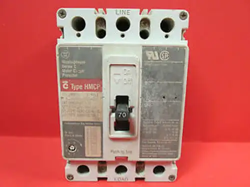 Westinghouse Hmcp 3P 70A Motor Circuit Protector Hmcp070J2 ....... Vc-49