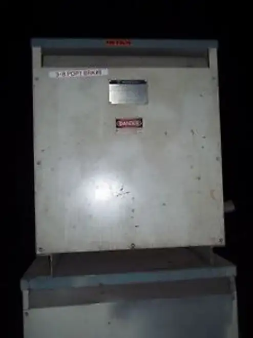 Square D Sorgel 3 Phase Insulated Transformer Style 34749-17212-023 112.5Kva