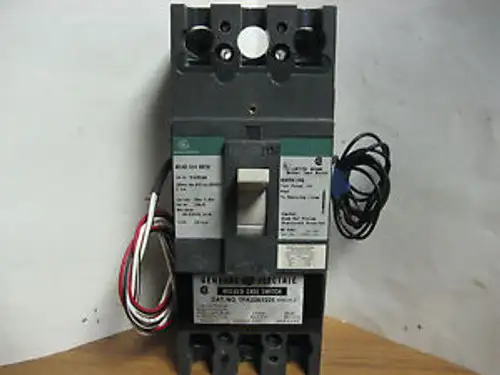 General Electric 225A 2 Pole Circuit Breaker Tfk226Y225 Yb-141