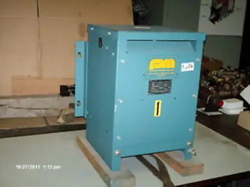 Power Magnetics 14 Kva Transformer 5435 Type D 1 Ph Pri 440V Sec 90-110 V