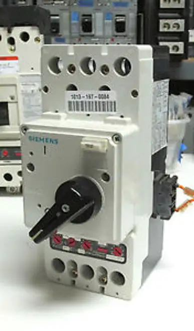 Siemens Circuit Breaker W/ Remote Switch .. 250A Trip Cat 3Vf4211 ... Wb-91