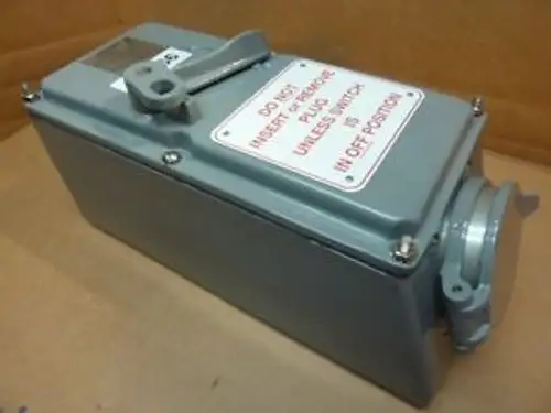 Thomas & Betts Receptacle Switch Breaker Cfcsra 13-60 60 Amp 250/600 Vac 34566