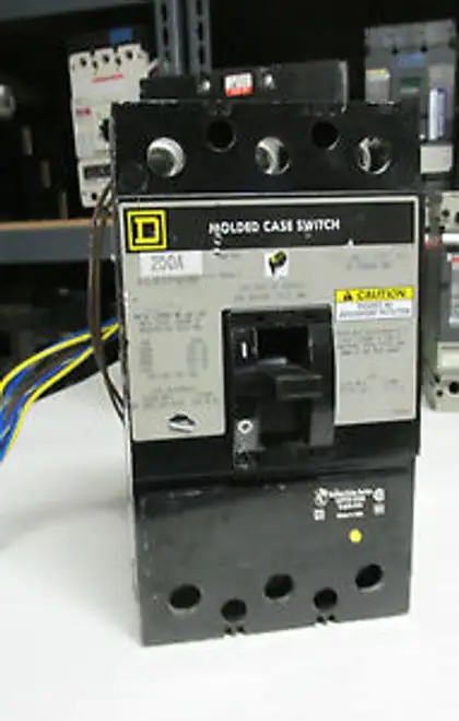 Square D 250A 3P Automatic Molded Case Switch Cat Khl36000M1287 .. Vd-01