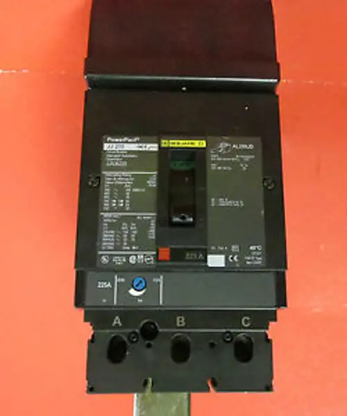 Square D Powerpact Type Jj 250 Circuit Breaker Cat No. Jja36225 ....... Va-57