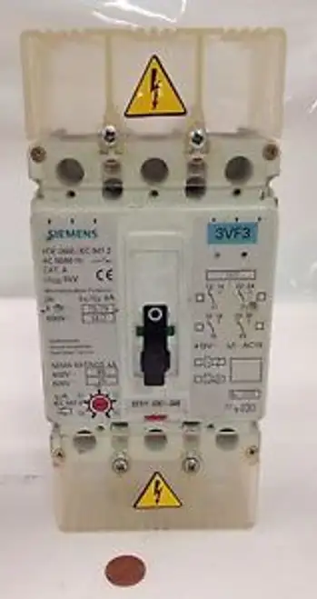 Siemens Circuit Breaker Cat.A Vde 0660 Iec 947-2 3Vf3111-6Dn71-0Aa0