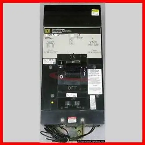 Square D La364001021-Lg1 Circuit Breaker 400 Amp 600 Volt I-Line Shunt Trip