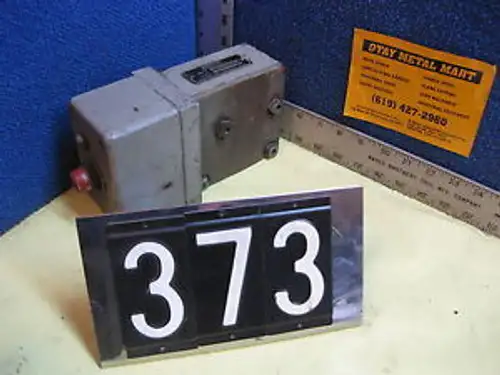 Vickers Mod. E-11089-4K-50-1 Series Servo Valve E-11089