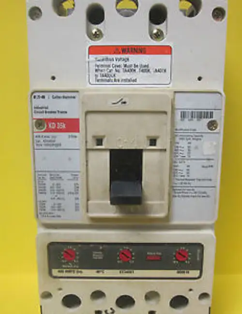 Eaton Cutler-Hammer Kd 35K Kd3400F 400A 3 Pole W/400A Trip Unit.....Wc-10