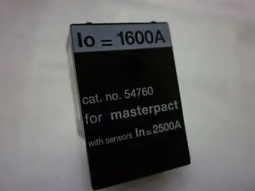54760 Merlin Gerin Type Mp Masterpact Rating Plug 1600A Mp25H1 Mp25H2