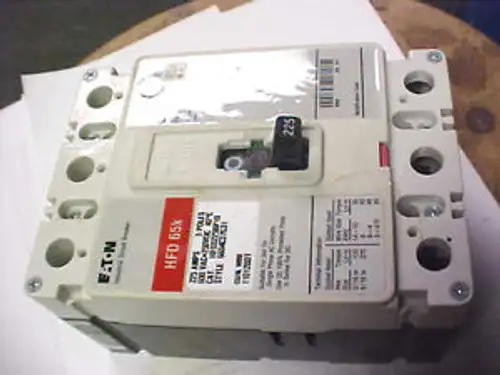 Cutler Hammer 225A Hfd Breaker Hfd32225Bp10 C-47B