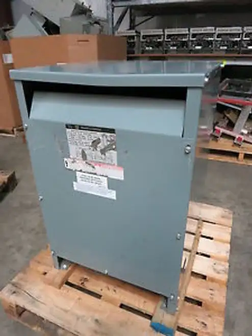 Square D 37.5 Kva 240 X 480 - 120/240 37S3H 1Ph Transformer 13551-12212-018 5Kva
