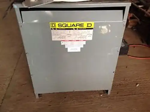 Square D 75 Kva 480 To 220Y / 127 75T132H Transformer 34349-21112-004 75Kva 220Y