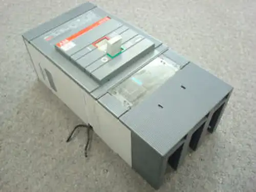 Abb Saces5 2 Pole Industrial Circuit Breaker 400 Amps 600Vac S5H