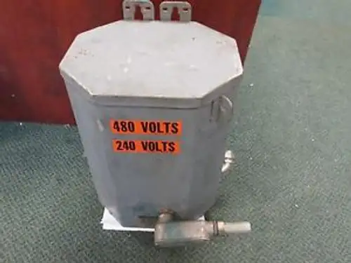 Sorgei Transformer 15S40F 15Kva 1Ph Pri: 480V Sec: 120/240V