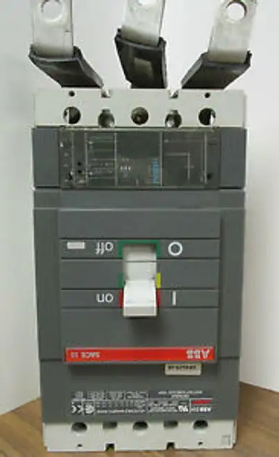 Abb Sace S5 400A S5H Isomax Circuit Breaker W/Shunt Trip .......... Wc-78