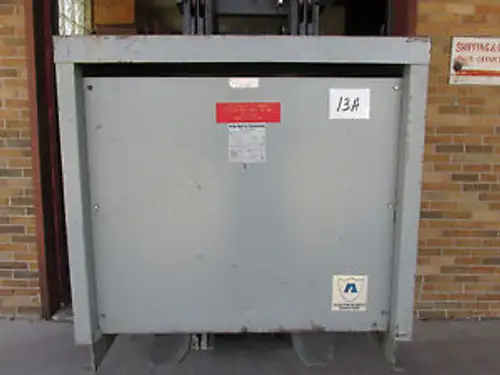 Acme T-1A-3500112-3S Transformer 112.5 Kva Pri 480V Sec 480Y/277 3-Phase Gc