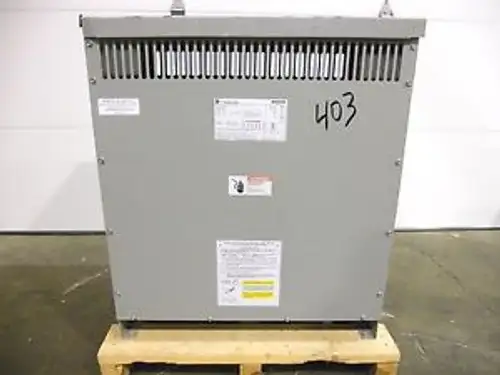Mo-428 Ge 9T83B3874 Transformer. 75.0 Kva. 3Ph. 480V.