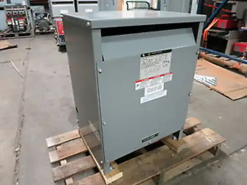 Square D 30 Kva 600 Delta 480Y/277 3Ph 30T74H Transformer 30Kva 33360-50312-004
