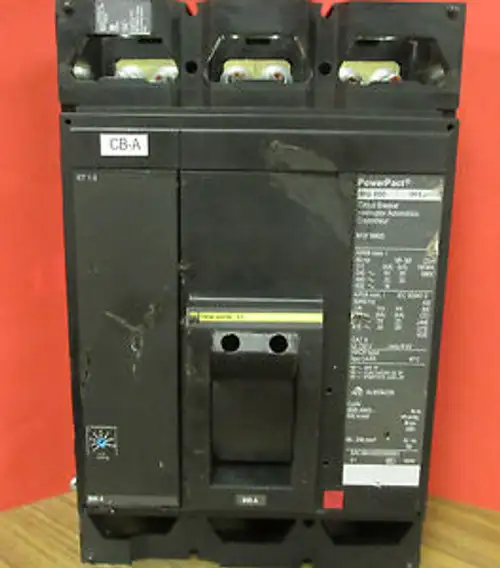 Square D 800 Amp 3 Pole Powerpact Circuit Breaker Cat No. Mgf36800 .... Vf-10