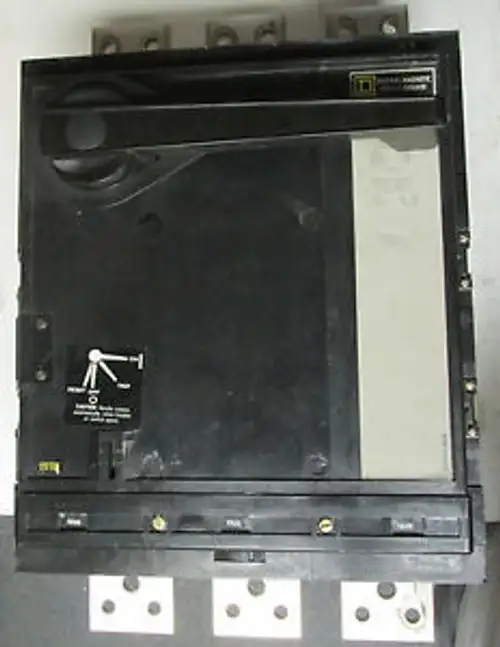 Square D 2000A 3Pole Circuit Breaker W/1600A Trip Unit Cat No. Paf2036 .. Vu-01