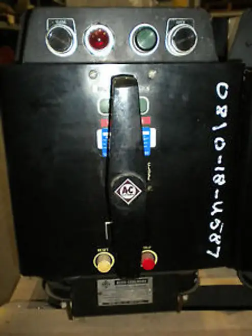 Allis-Chalmers 600V La-25 600A Air Circuit Breaker