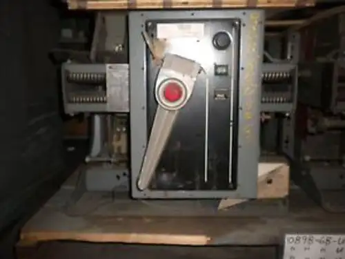 Federal Pacific Fpe Fp-50 600V 1600A Overcurrent L/S/I/G Air Circuit Breaker