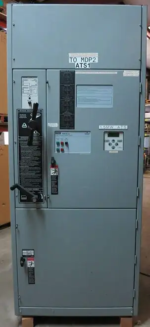 ASCO H07ATBC31200N5XC 1200 Amp 480V 4W 7000 Bypass Transfer Switch Auto 4 Pole