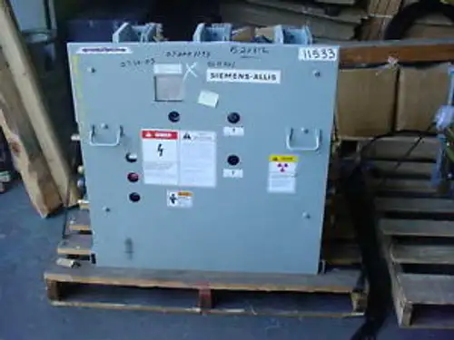 SIEMENS 5-3AF-250-1200-58 4.76KV 1200A DO EO MEDIUM VOLTAGE CIRCUIT BREAKER