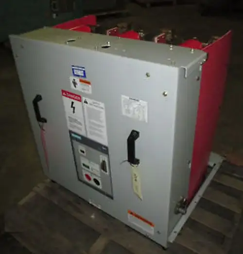 Siemens 15-GMI-500-1200-37 AC High Voltage Breaker 1200 Amp 15 kV 60 Hz 15GMI500