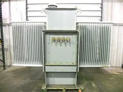 BU-46 ABB ASEA BROWN BOUER SMALL POWER TRANSFORMER 1000 KVA. TYPE RSL. 4160 HV.