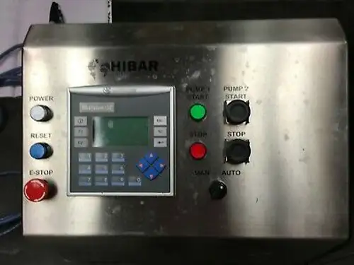 Hibar System P0507 Control Panel Sn: 210205-102508 & 011309
