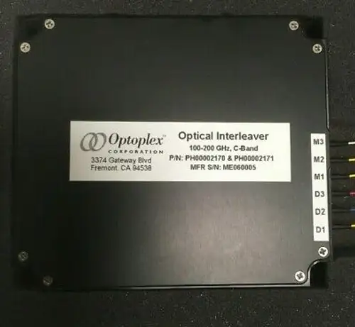 Il-C2Blcc001 Optoplex 100/200G Optical Interleaver W/ Report