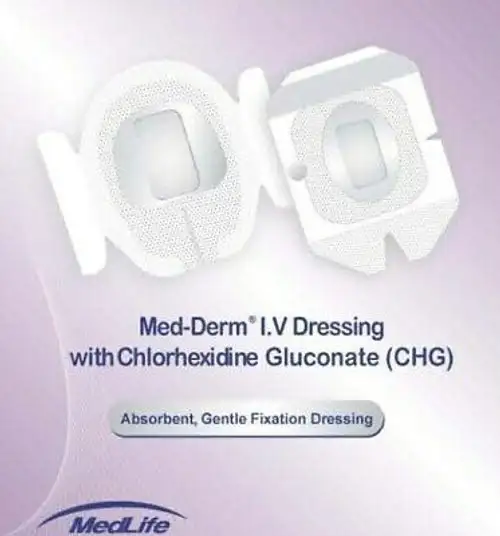 Ivsecurement Advanceddressing With Chg Size 4 X 4 3/4 In (10X12Cm)