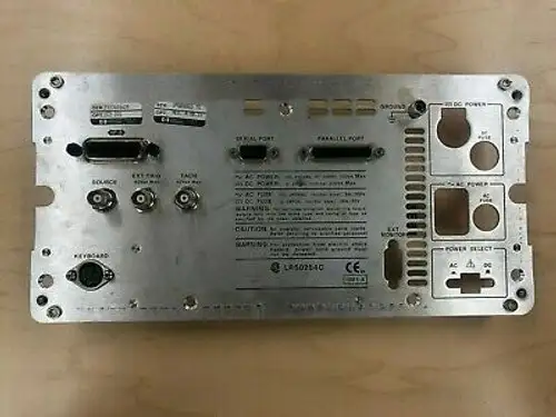 Lr50254C Back Plate For Hp 35670A Dynamic Signal Analyzer