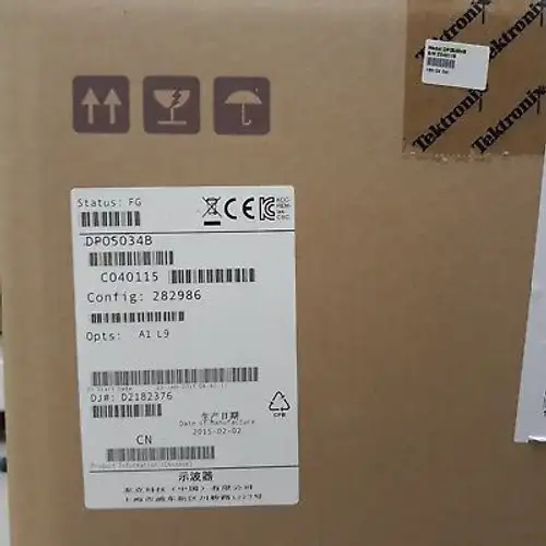 Tektronix_Dpo5034B: Oscilloscope; Digital Phosphor 350Mhz 5Gs/S (New)