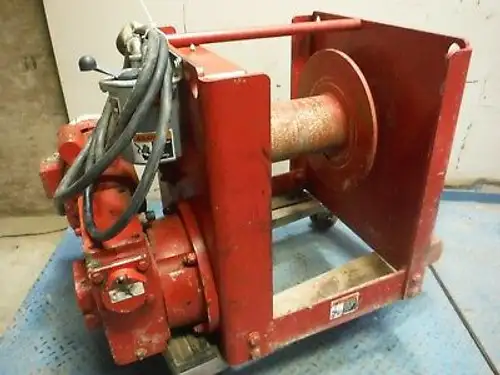 Treuil électrique à vis sans fin Thern 4Ws6M12 avec moteur Leeson 2 Hp