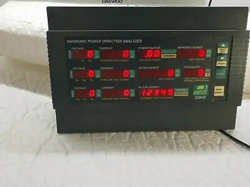 Powermeter And Harmonic Analyzer 290Hd-L Satec Harmonic Measurements
