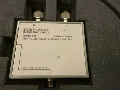 Hewlett Packard 41952B 100Khz-500Mhz Transmission/Reflection Set