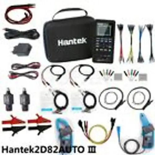 Hantek2D82Auto Automotive diagnostica Oscilloscopio Multimetro Segnale Fonte Tzt#