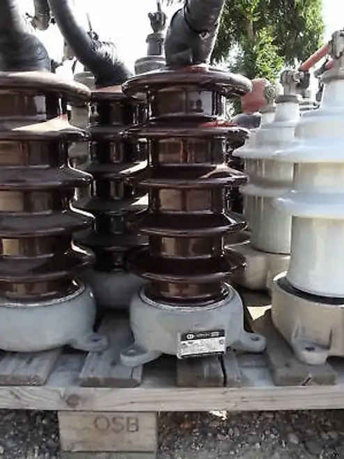 46706 Type Gpa Ohio Brass Thorex Dynagap 15Kv Lightning Arrester