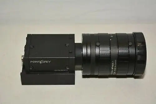 Point Grey Gx-Fw-28S5C-C Grasshopper Express Camera W/ Fujinon Hf16Sa-1 Lens