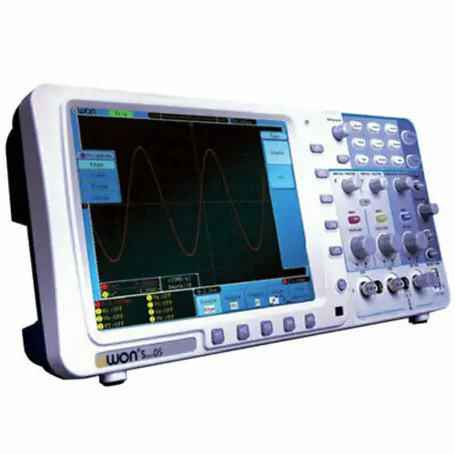 Owon Sds6062V 60 Mhz Sds Oscilloscope 500Ms/S Sam Rate Vga Interface