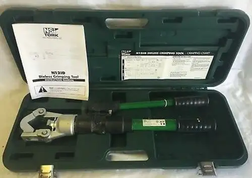 Nsi Tork N12Id Dieless Hydraulic Crimping Tool - Once Great Condition