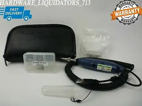 Fluke Fi-1000 Fiber Inspection Video Probe Fi100-Tip-Kit Fast ping
