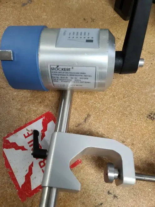 Stockert Sorin 60-01-50 Emergency Drive Unit Pictured Working