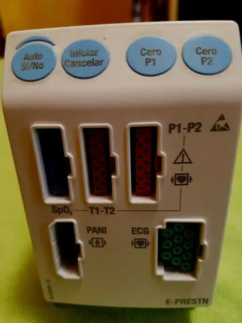 Ge E-Prestn-00 Multi Parameter Module But Working