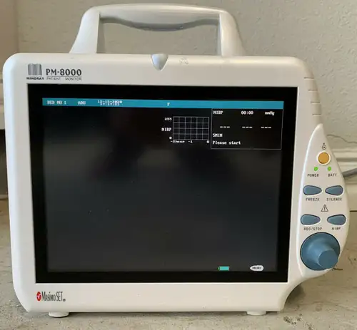 Mindray Pm-8000 Express Color Patient Monitor