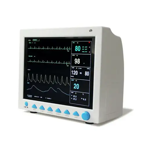 Cms8000 Co2 Veterinärmedizinischer Patientenmonitor Kapnograph Vitalzeichen 7 Parameter +Etco2